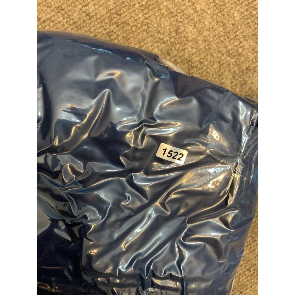 Lands End Vest Womens 2X (20W-22W) Puffer Down Feathers Quilted Insulated Zip Up - Picture 8 of 8